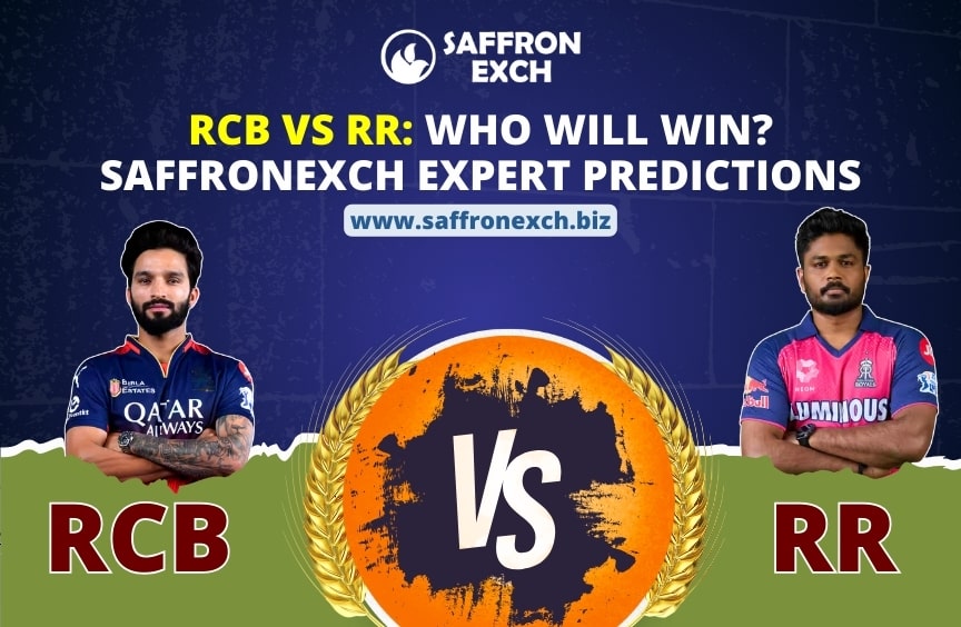 Read more about the article RCB vs RR: Who Will Win? SaffronExch Expert Predictions